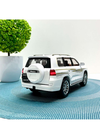 Машинка Джип TK Union Группа Toyota Land Cruiser 1:24 Белая (GT - 4789) TK Union Group (361205643)