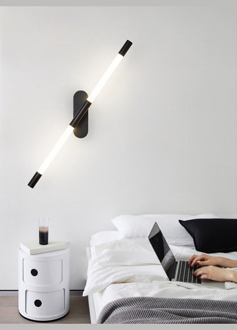 Бра LED 27033 Чорний 7х5х80 см. Sunnysky (364752465)