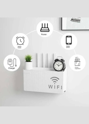 Держатель полка подставка для роутера Colnse Белый No Brand (330778895)