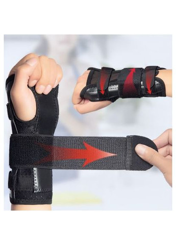 Бандаж-шина ортез фіксації зап’ястя з металевою пластиною розмір та рука (М1740122) Hongtai (301021285)