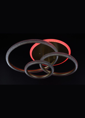 Люстра светодиодная потолочная LED светильник для квартиры на потолок лэд 26325 Золото 16х37х50 см. Sunnysky (364756189)