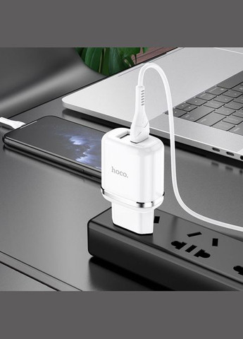 Сетевое зарядное устройство N4 Aspiring 2USB 2.4A micro-USB Hoco (323486056)