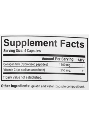 Fish Collagen Complex 2 (1&3 TYPE) 1750 mg 240 Caps En`vie Lab (302654091)