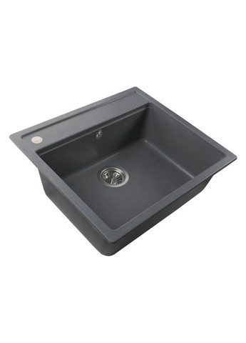 Гранітна мийка Volta сірий металік 570*510 Globus Lux 065186 (317540558)