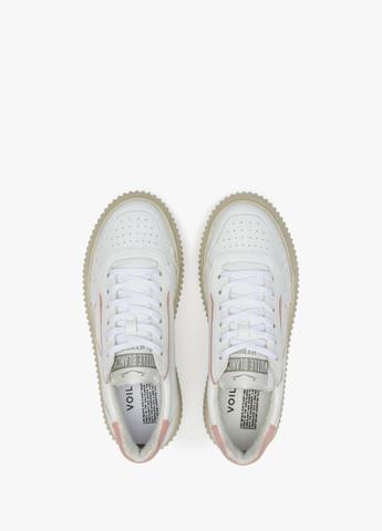 Белые кеды низкие, цвет белый Voile Blanche