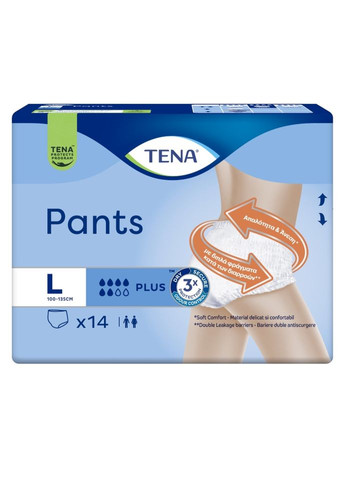 Труси-підгузки для дорослих Pants Plus L, 14 шт. Tena (328446819)