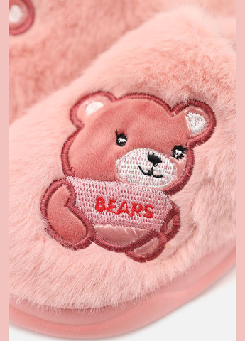 Капці домашні для дівчинки колір пудровий ЦБ-00276359 Yuki (337706149)