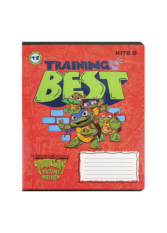 Зошит шкільний на 12 аркушів колір різнокольоровий CB-00281146 Kite (343413450)