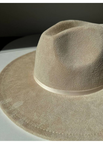 Капелюх Федора унісекс замшевий з полями 8 см та регулюванням розміру MONACO No Brand (362346150)