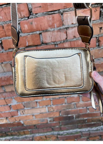 Жіноча сумка Marc Jacobs 6869 крос-боді золотиста No Brand (367041157)