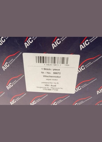 Моторчик стеклоочистителя 56672 AIC (342407079)
