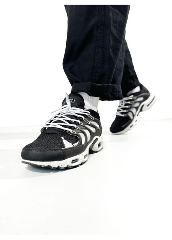 КРОСІВКИ ЖІНОЧІ NIKE AIR MAX TN TERRASCAPE PLUS BLACK WHITE НАЙК АІР МАКС ТН ПЛЮС No Brand чорні демісезони (367172973)
