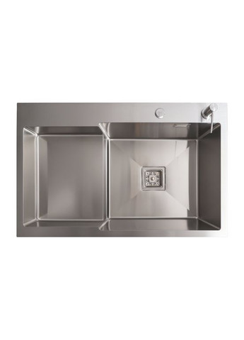 Набор кухонной мойки 78*50С R нержавейка Handmade (углубленная полка) Platinum (353495417)