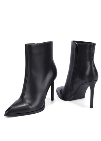 Жіночі Черевики 2603-0501 Чорний Шкіра MiaMay (368753728)