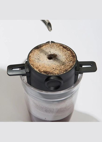 Пуровер/воронка/фильтр для ручной заварки кофе многоразовый Coffee Maker, Brown Semi (334891485)