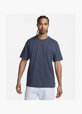 Синя футболка чоловіча sportswear premium essentials t-shirt blue do7392-437 Nike