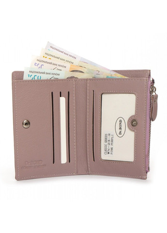 Шкіряний жіночий гаманець Classik WN-23-8 pink-purple Dr. Bond (282557222)