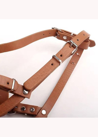 Намордник для собак, металлический кожаный Черный L Maychan (308862963)