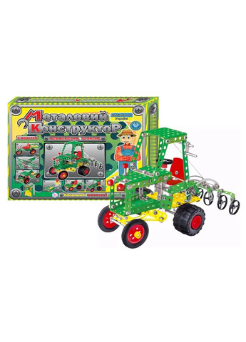 Конструктор металлический Фермерская техника 253 детали в ассортименте ТЕХНОК 1936 ТехноК Тех1936 (370652655)