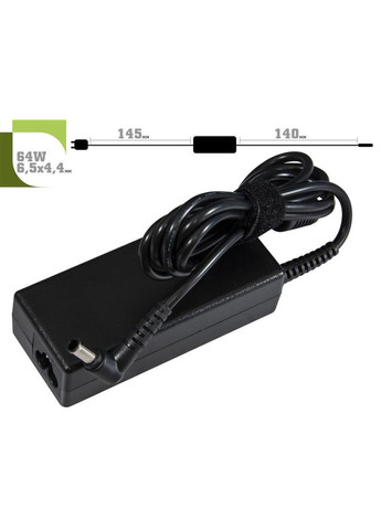 Адаптер для ноутбука SONY 64W(16V/4A) 6.5x4.4 + кабель питания Retail BOX 1StCharger (339084768)