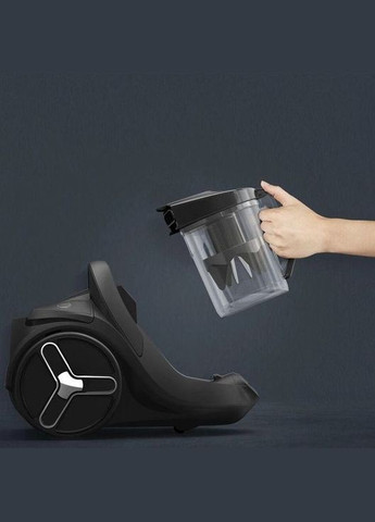 Пилосос контейнерний Green Force Cyclnic Max, 900Вт, конт пил -2.6л, НЕРА, чорний Rowenta (314834989)