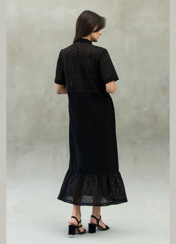 Черное кэжуал, праздничный платье ри мари аула ск 0125 RiMari