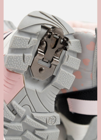 Дутики з системою антиожеледь для дівчинки колір сірий CB-00259965 Yuki (314909701)