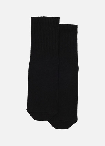 Чёрные носки высокие для девочки цвет черный cb-00281973 Yuki (347042639)