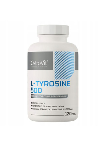 L-тирозин Tyrosine 500 mg 120 caps Ostrovit (288050677)