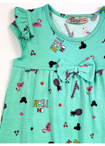 Бірюзова сукня для дівчинки No Brand (322094934)