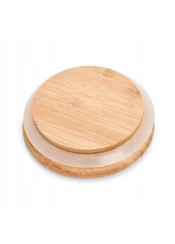 Банка для хранения круглая стеклянная с бамбуковой крышкой 1500 мл 9.5х18 см (TS2304D) Lumines (367728857)