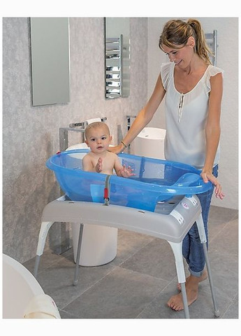 Подставка под детскую ванночку, цвет серый (38450040) OK Baby (307835964)
