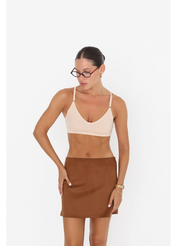 Жіноча спідниця міні із штучної замші MonCher (363849273)