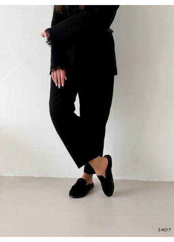 Черные черные мюли No Brand