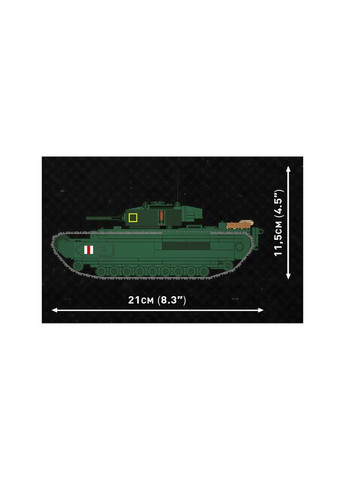 Конструктор Company of Heroes 3 Танк Mk III Черчилль, 654 деталей (m244853) Cobi Company of Heroes 3 Танк Mk III Черчілль, 654 дета (367066150)
