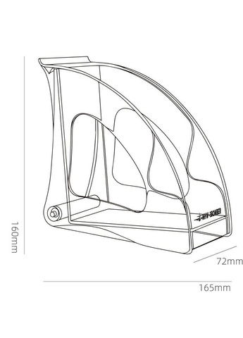 Чехол органайзер для фильтров Filter Case Черный (R-FH5970B-VS) MHW-3BOMBER (314454855)