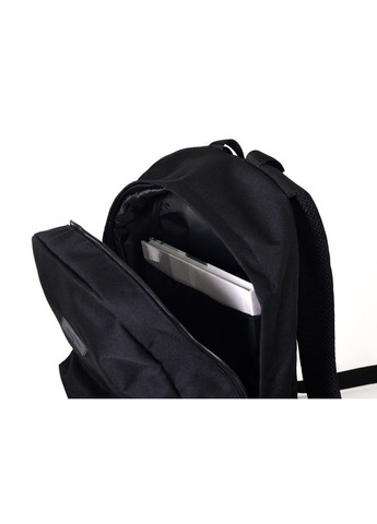 Женский городской рюкзак черного цвета среднего размера с рисунком вышивкой 000770 No Brand (316635705)