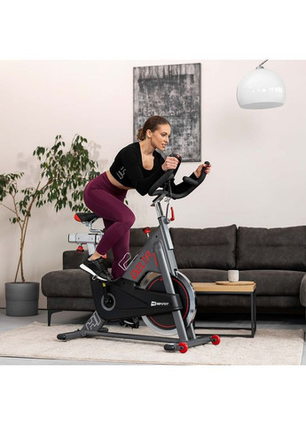 Спінбайк HS-065IC чорно-сірий Delta Hop-Sport (361952819)