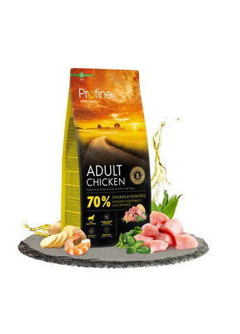 Корм сухий Chicken and Potatoes для дорослих собак всіх порід, з куркою та картоплею, 12 кг Profine (334351285)