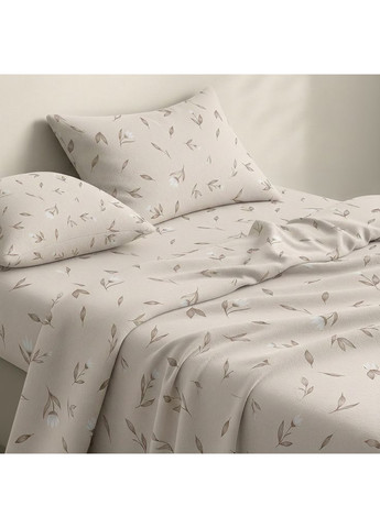 Наволочка фланель 50х70 BEIGE FLORAL (4822052498545) Cosas (370710138)