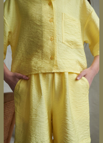 Жовтий літній костюм Top Hat Kids