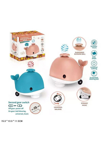 Музична розвиваюча іграшка Кіт зі світлом 158-5C кулька літає від потоку повітря в асортименті 2 кольори No Brand (362427954)