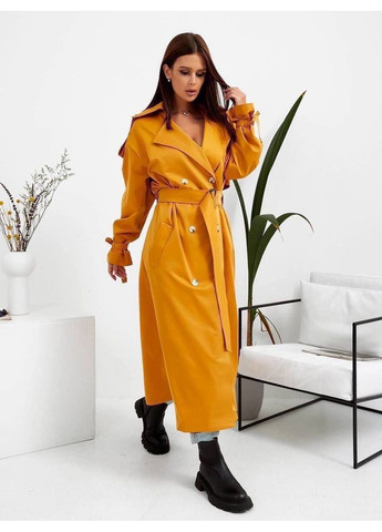 Женский тренч Хит Осени с поясом и пелериной — замеры в описании DK/DL Мода без кордонів на завязках демисезон (361783277)