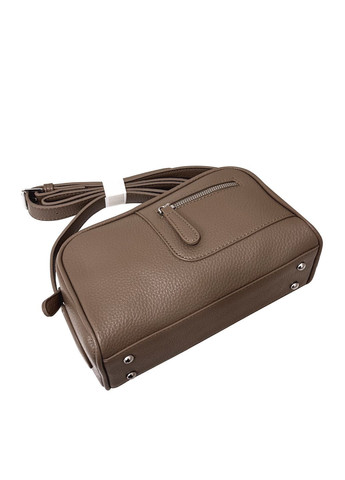 Мінімалістична сумка кросбаді коричневого кольору No Brand (369157838)