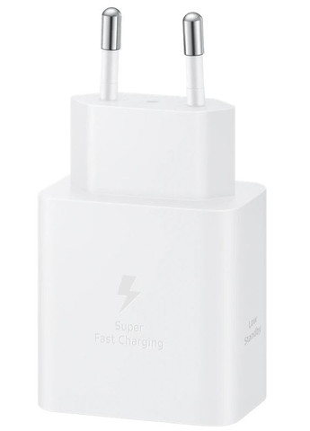 Сітчасте зарядне пристрій 45W Compact Power Adapter EP-T4511NWEGEU White (7194665) Samsung (367074066)