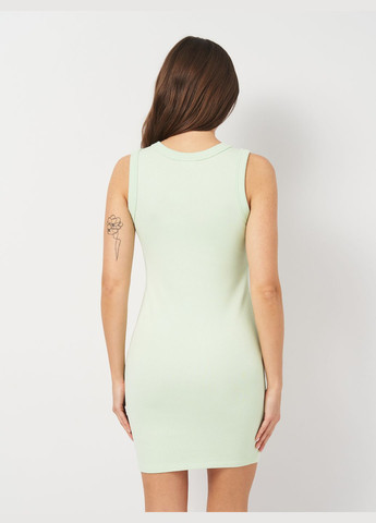 Зелена кежуал сукня у рубчик C&A однотонна