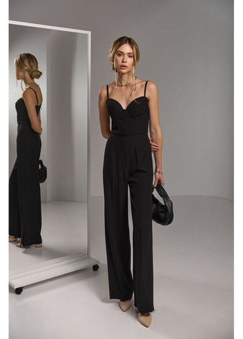 Комбинезон с чашкой 3307 Черный Triko Bakh чёрный