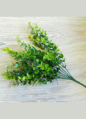 Искусственная зелень Эвкалипт мелкий, кустик, 30 см, зеленый No Brand (340483479)