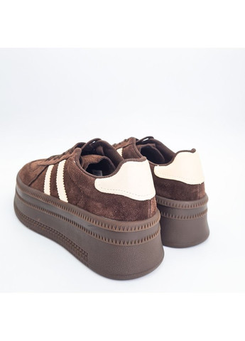 Кросівки (р) Замшa 0-1-1-AM-5826-2-19 Baderus темно-коричневі (359377069)