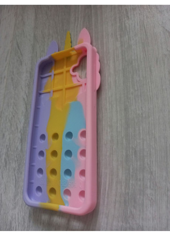 Чехол Pop it для A04 / A04E Единорог Попит антистресс силиконовый детский радужный Samsung (360896480)